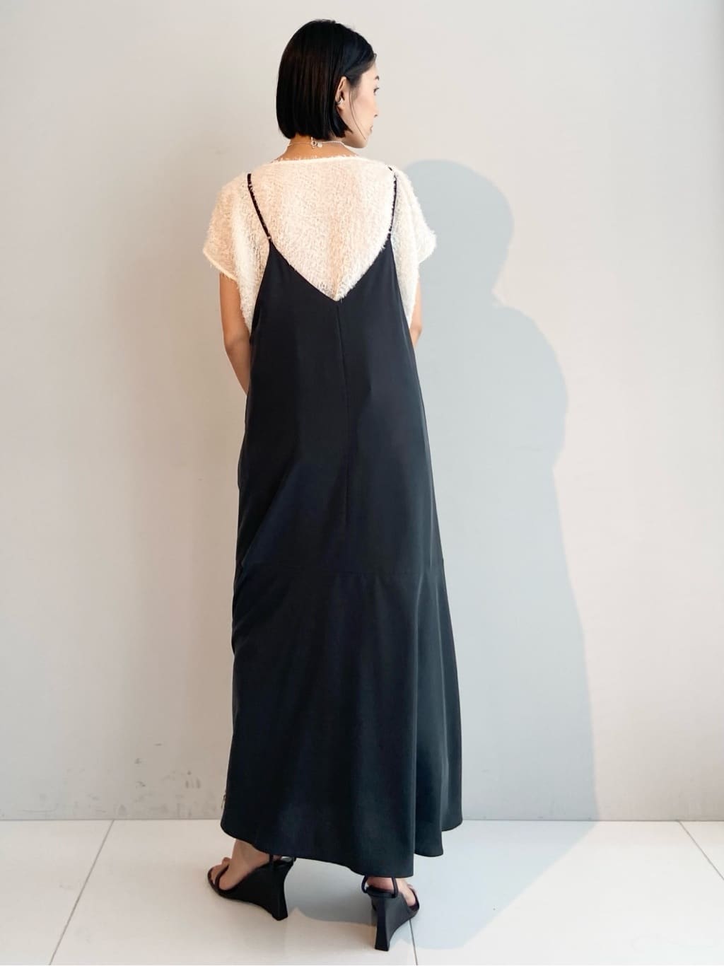 AYAさんの「UNTITLED｜【セットアップ可/洗える】フェザーフレンチスリーブブラウス」を使ったコーディネート
