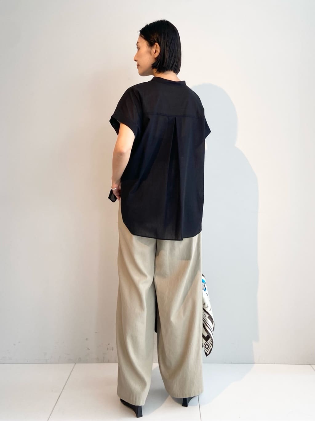 AYAさんの「UNTITLED｜【洗える/スキッパー】フレンチスリーブシアーブラウス」を使ったコーディネート