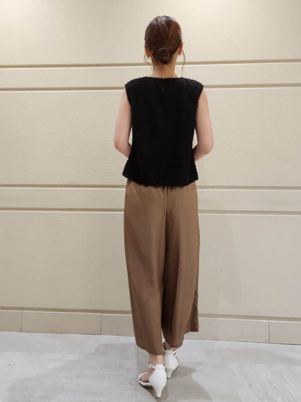 yukaさんの「COUP DE CHANCE｜【手洗い可／日本製】ジャカードブラウス」を使ったコーディネート