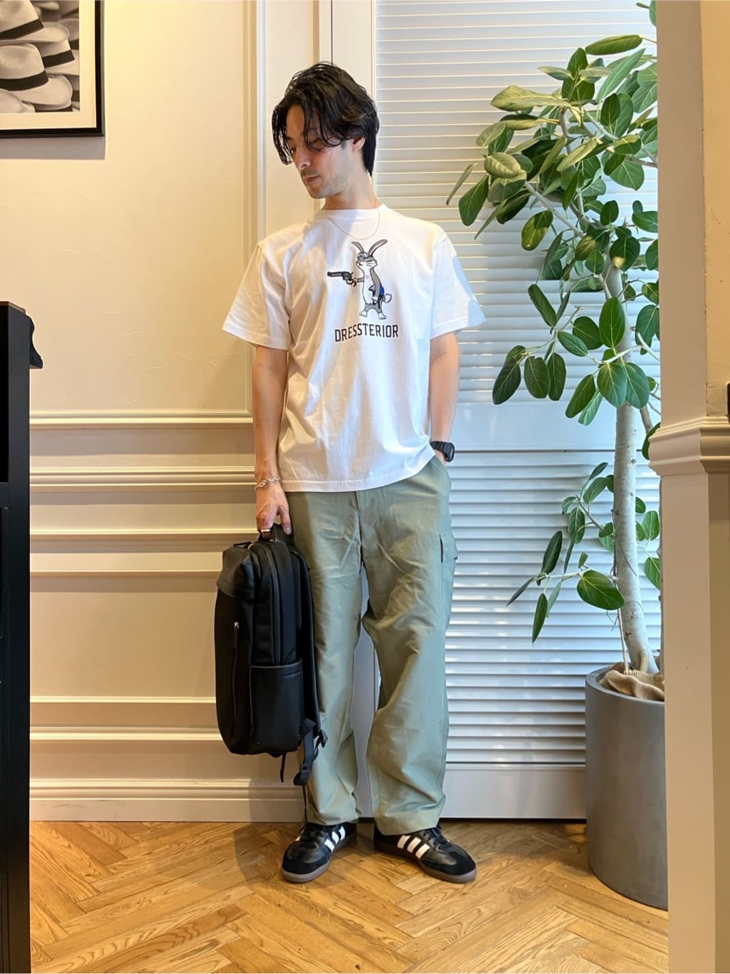 junyaさんの「DRESSTERIOR｜【荷重軽減】サスペンション バックパック」を使ったコーディネート