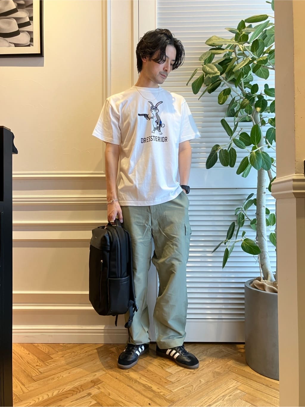 junyaさんの「DRESSTERIOR｜【荷重軽減】サスペンション バックパック」を使ったコーディネート
