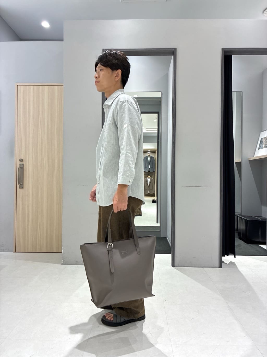 わいずみさんの「TAKEO KIKUCHI｜【GUNZE&times;TAKEO KIKUCHI】メンズインナー「ステルス(R)」」を使ったコーディネート