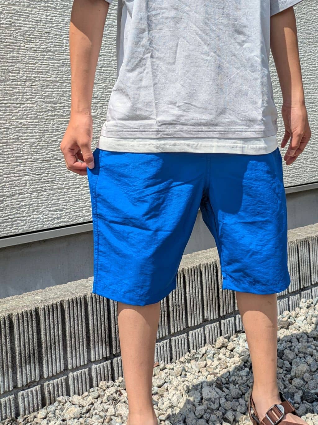 4410さんの「THE SHOP TK｜【110－160】レイヤード風半袖Tシャツ/洗濯機OK」を使ったコーディネート