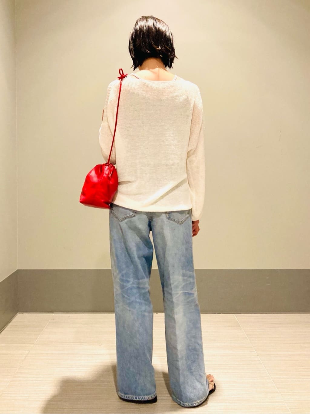 Furuさんの「DRESSTERIOR｜ヴィンテージ加工ワイドデニムパンツ」を使ったコーディネート
