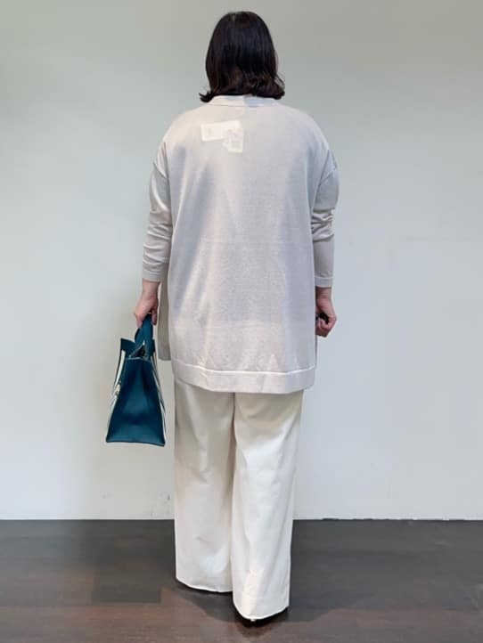 Asamiさんの「UNTITLED｜ビッグオーバルネックレス」を使ったコーディネート