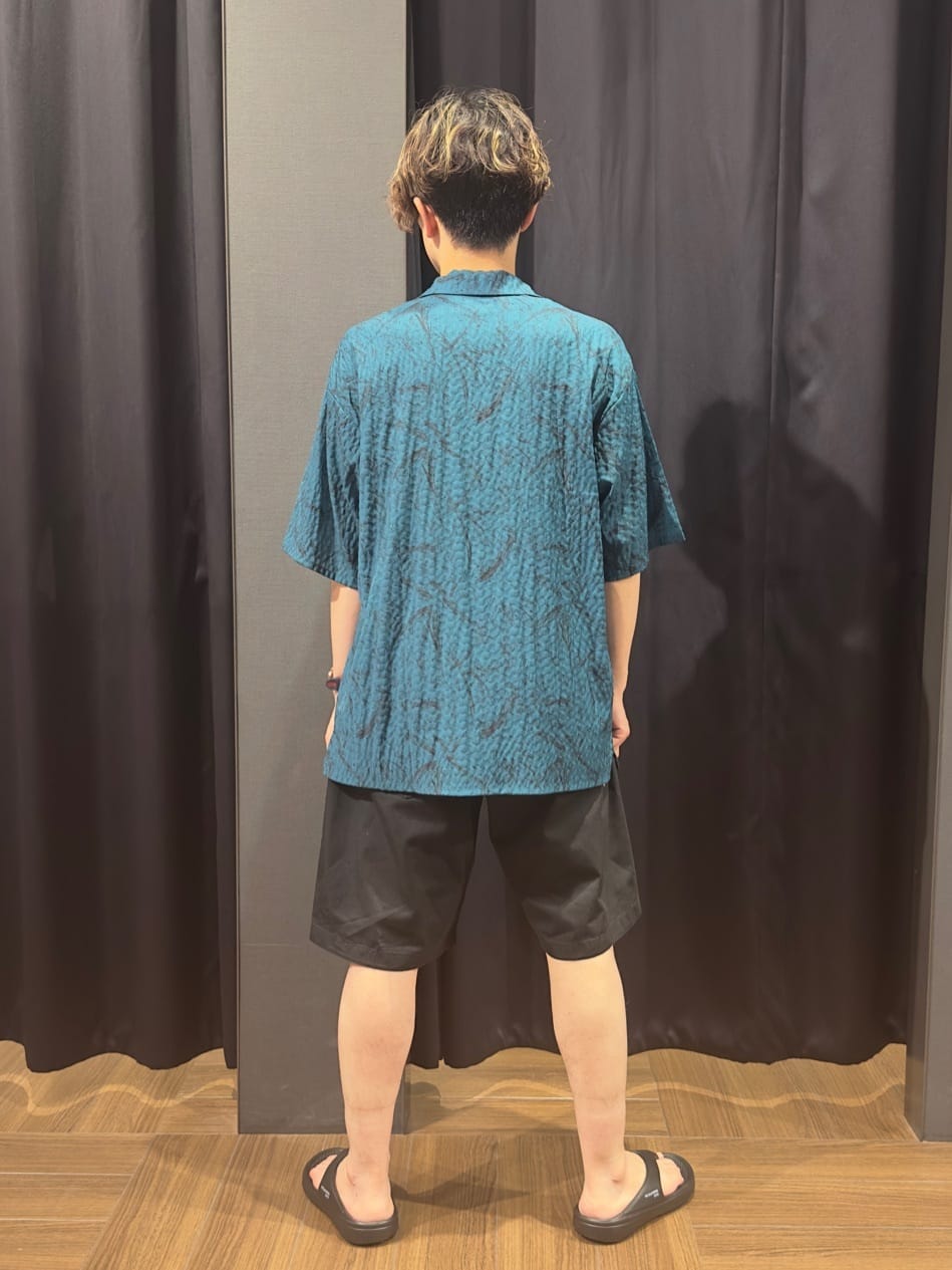 tomoyaさんの「THE SHOP TK｜ポリ麻刺繍半袖Tシャツ」を使ったコーディネート