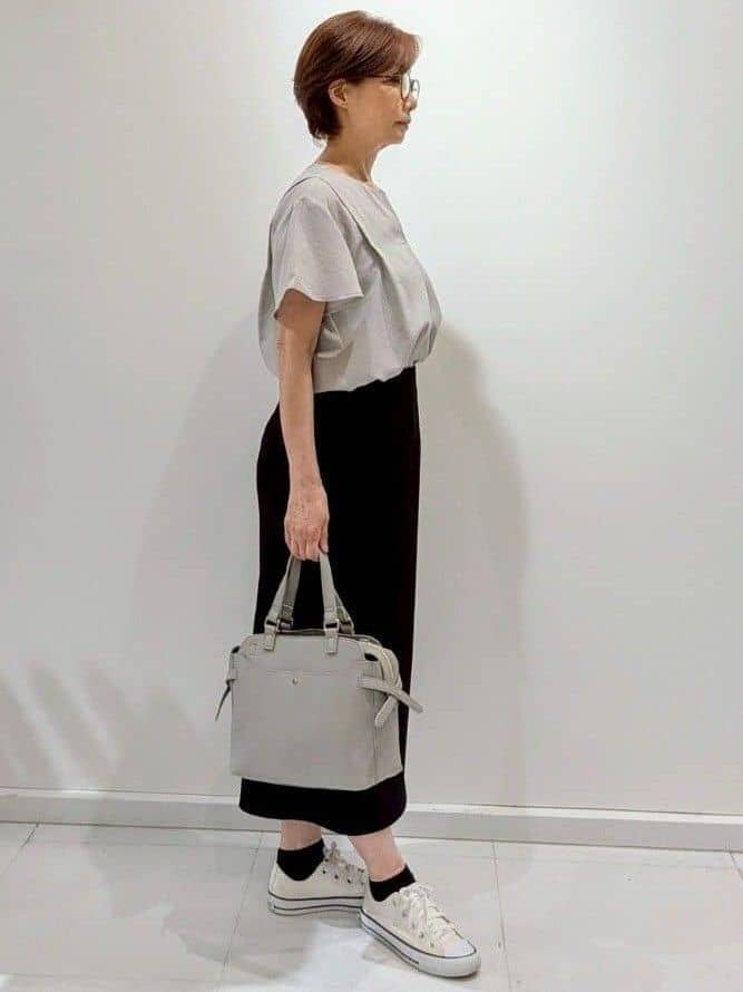 mamiさんの「Reflect｜【マシンウォッシュ可】ナロースカート」を使ったコーディネート