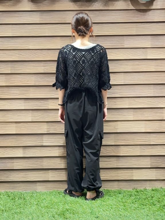 himiさんの「SHOO･LA･RUE｜【2WAY】大人のほんのり甘いスタイルに クロシェレースカーディガン」を使ったコーディネート