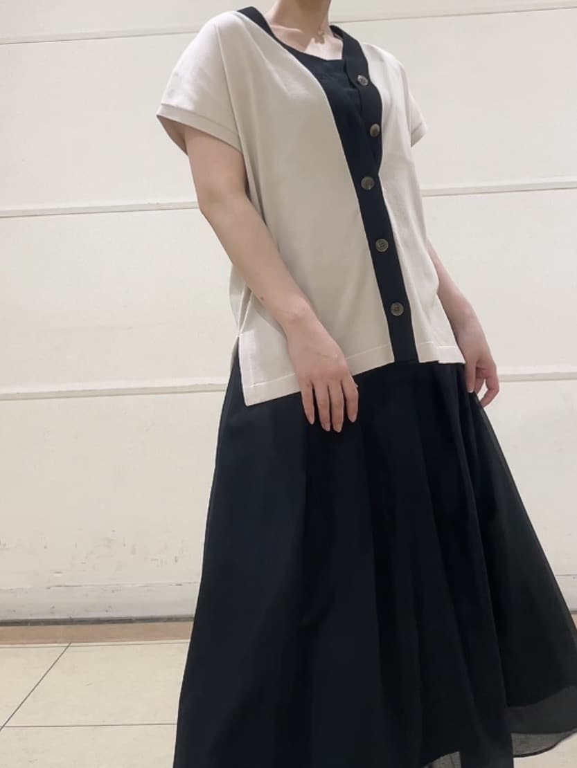 watanabeさんの「UNTITLED｜【スクエアインナー】コットンタンクトップ」を使ったコーディネート