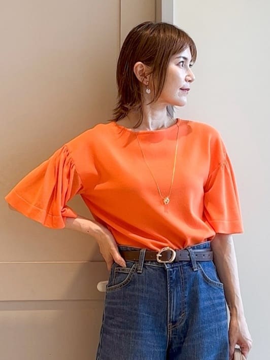 yamakoさんの「grove｜【Lee&times;grove別注】WIDE DENIM PANTS」を使ったコーディネート
