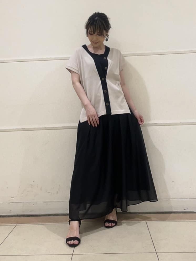 watanabeさんの「UNTITLED｜【スクエアインナー】コットンタンクトップ」を使ったコーディネート