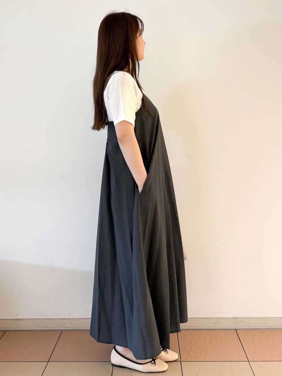 かなさんの「OPAQUE.CLIP｜【定番/6color】名品フラットバレエシューズ」を使ったコーディネート