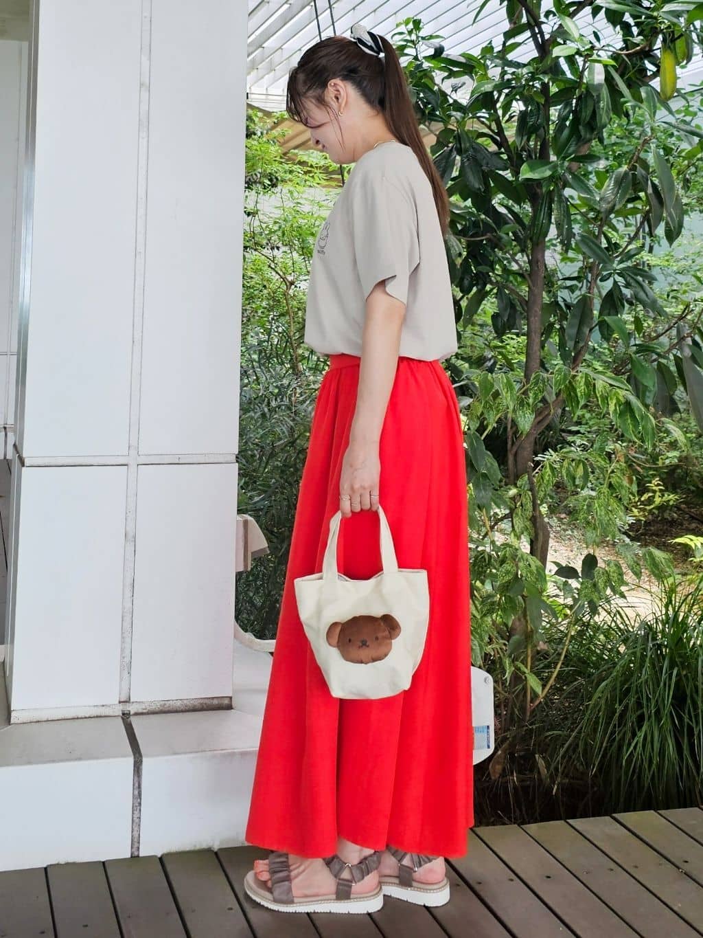 ゆゆさんの「SHOO･LA･RUE｜【miffy】グラフィックTシャツ」を使ったコーディネート