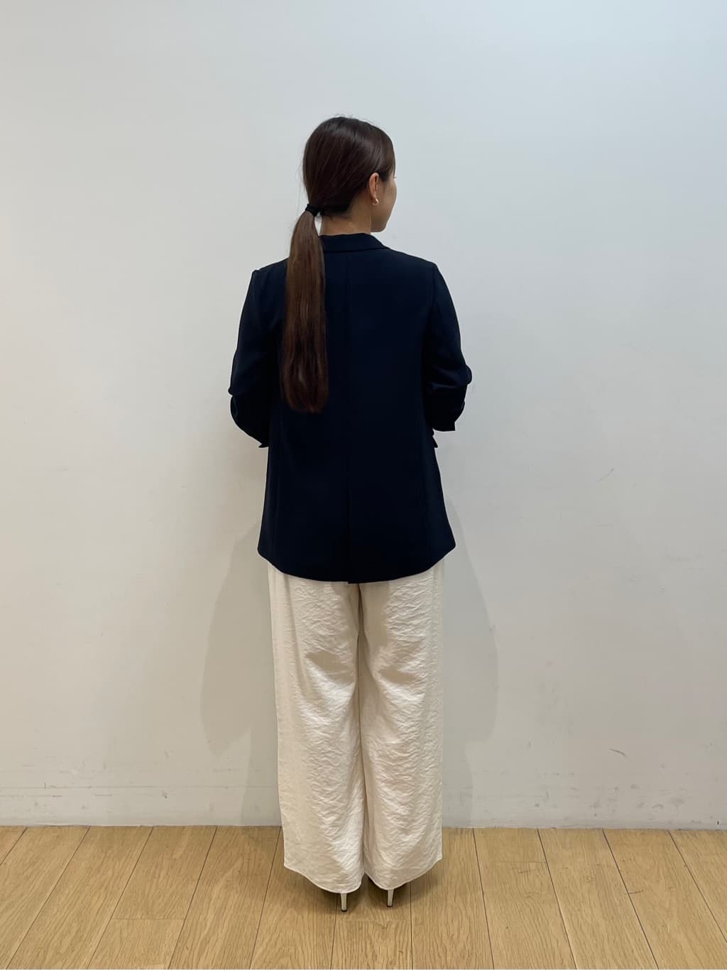 maiさんの「INDIVI｜【着る日傘／遮熱／UVケア】ダブルジャケット」を使ったコーディネート