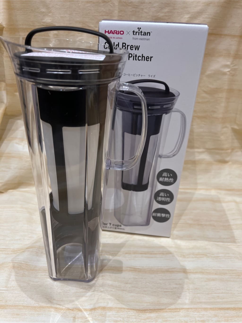 nagiさんの「212 KITCHEN STORE｜コールドブリュー コーヒーピッチャー ライズ ＜HARIO  ハリオ＞」を使ったコーディネート