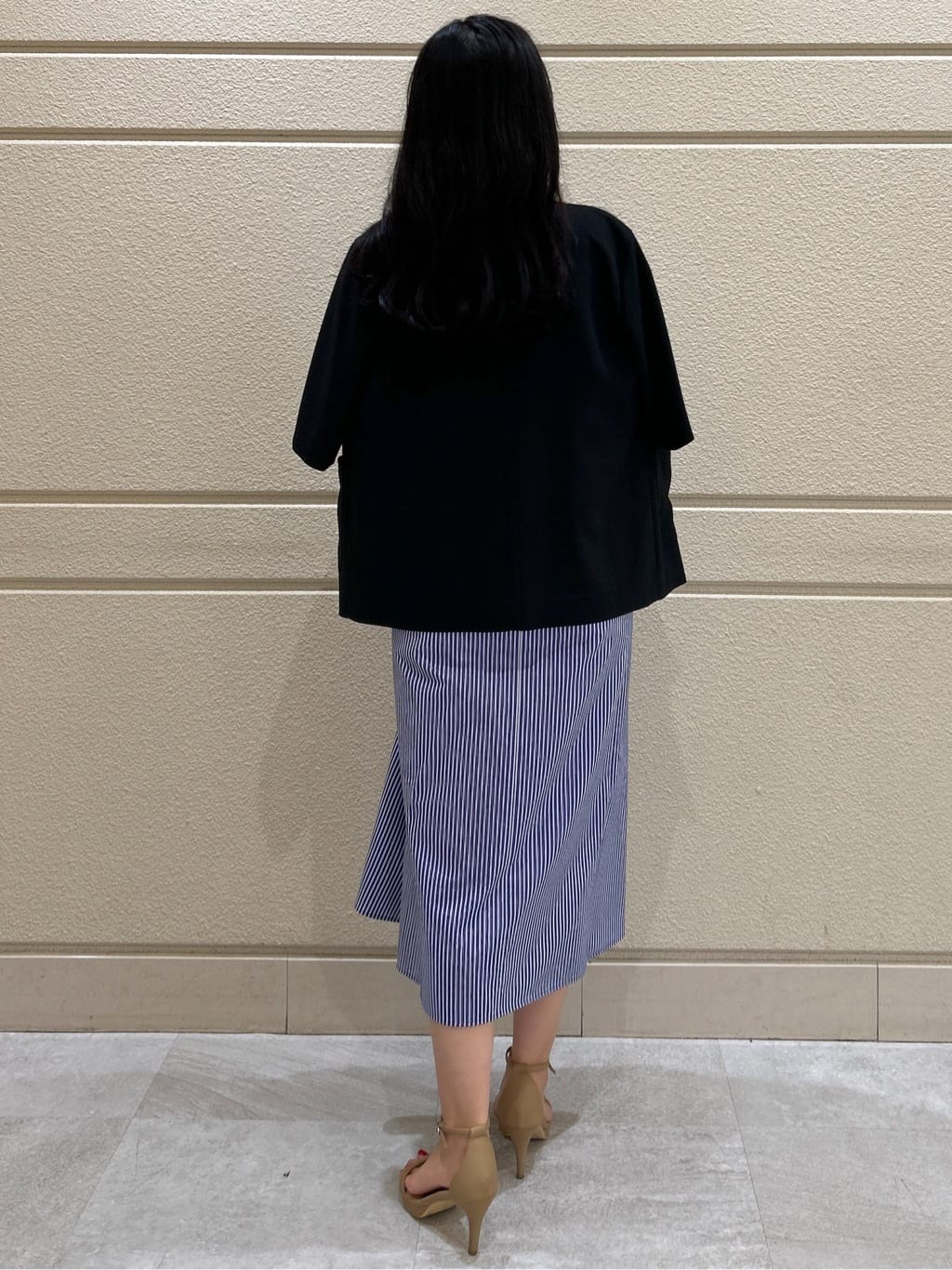 Momokaさんの「COUP DE CHANCE｜【手洗い可／日本製】五分袖ジャケット」を使ったコーディネート