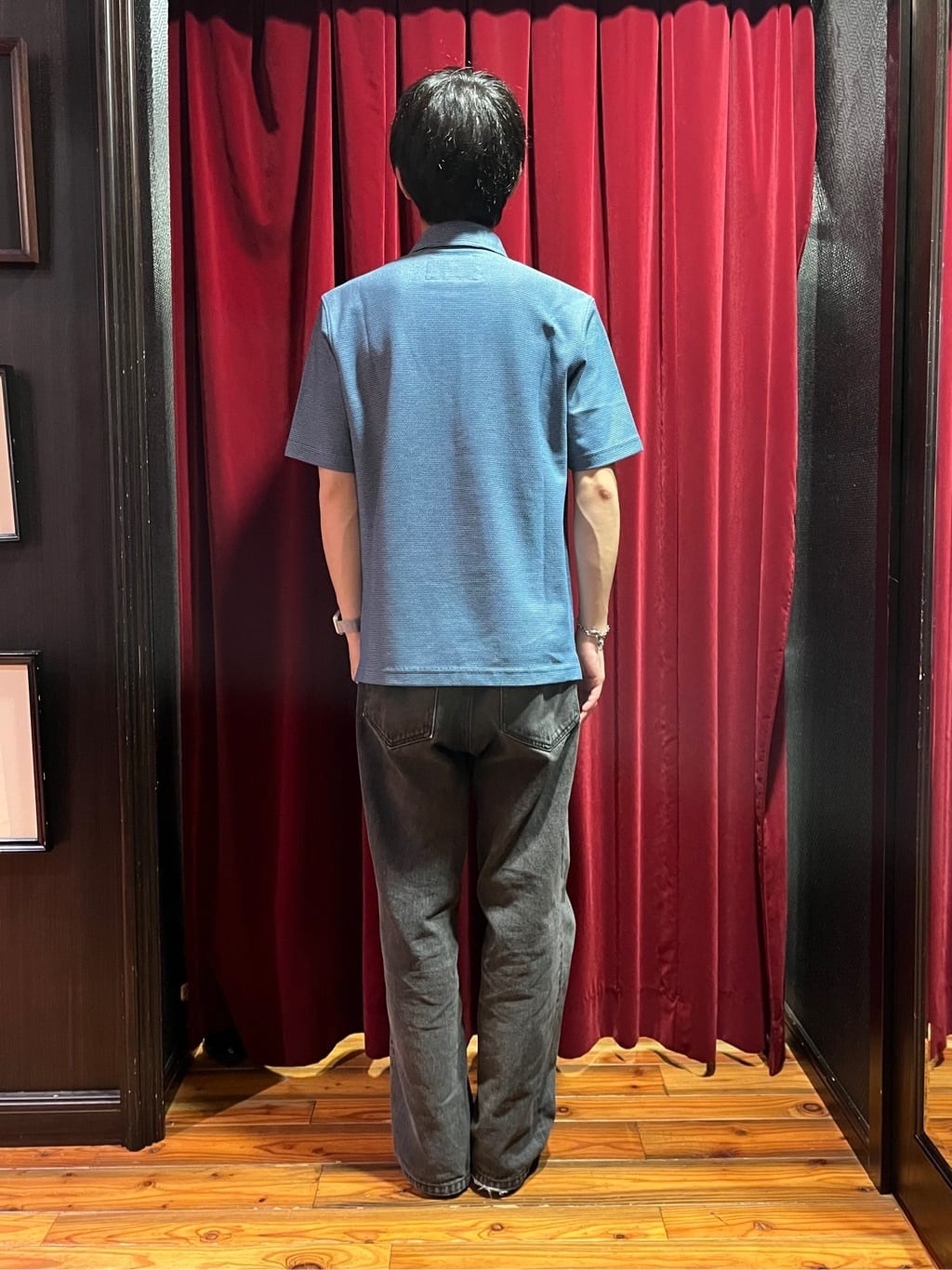 うっちーさんの「TAKEO KIKUCHI｜【抗菌防臭／9色5サイズ展開】ハニカムメランジ ポロシャツ」を使ったコーディネート