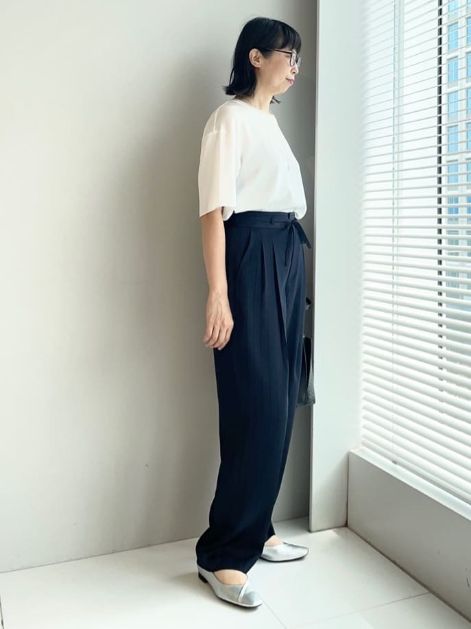 murayamaさんの「INDIVI｜【着る日傘／遮熱／UVケア】ダブルジャケット」を使ったコーディネート