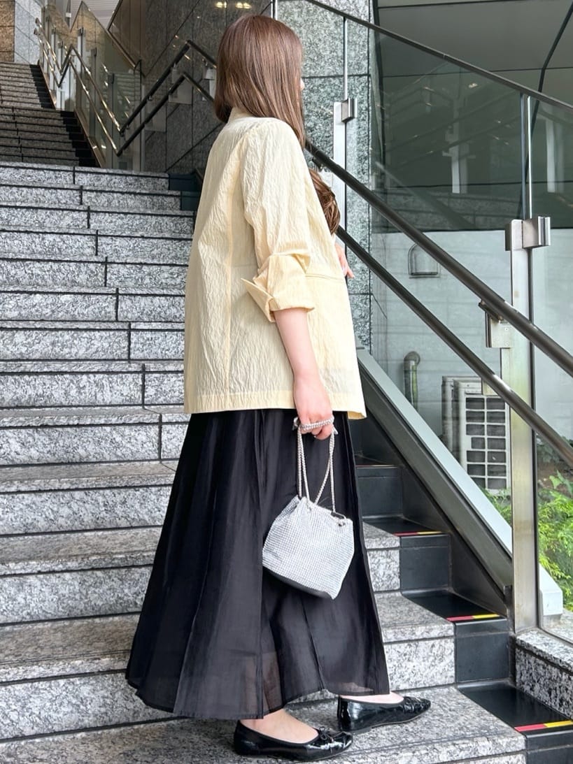 Risaさんの「OPAQUE.CLIP｜【定番/6color】名品フラットバレエシューズ」を使ったコーディネート