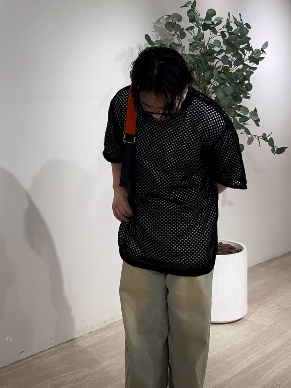 taigaさんの「tk.TAKEO KIKUCHI｜サマーメッシュアンサンブル」を使ったコーディネート