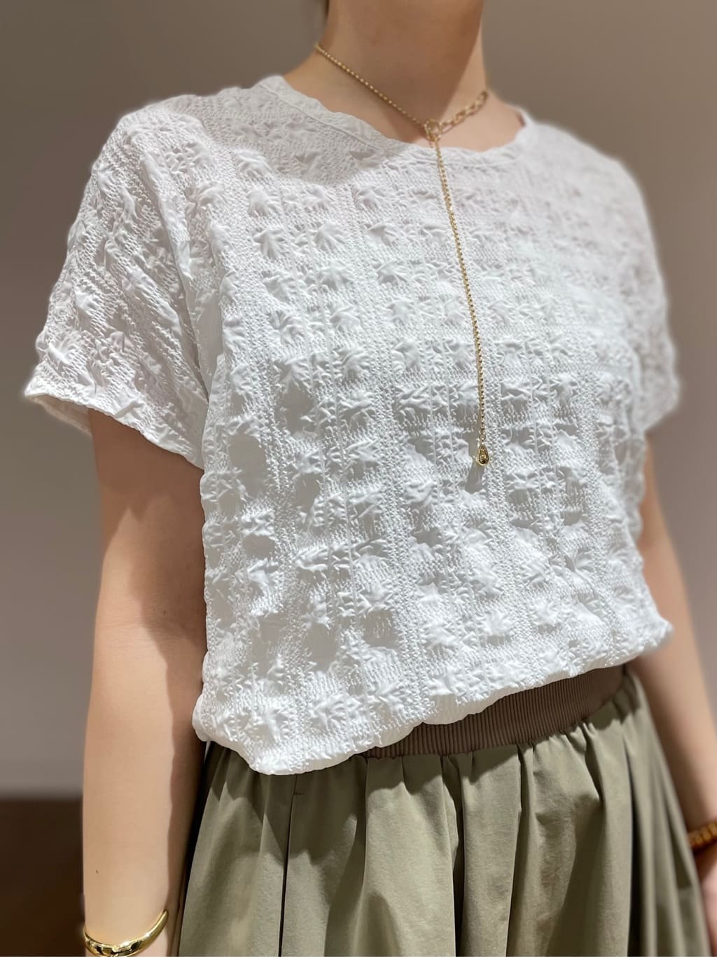 ねねさんの「INDIVI｜」を使ったコーディネート