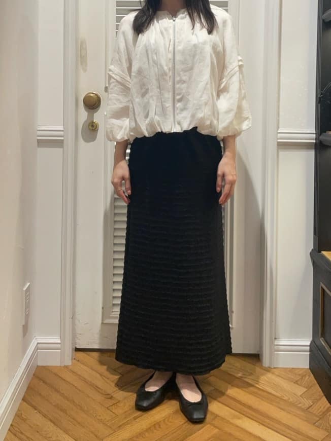 Karinさんの「DRESSTERIOR｜◆ソフトレザーバレエシューズ」を使ったコーディネート