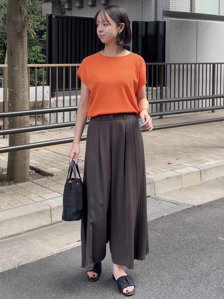 NATSUMIさんの「grove｜【SOMETHING&times;grove別注】LISAWIDE DENIM PANTS」を使ったコーディネート