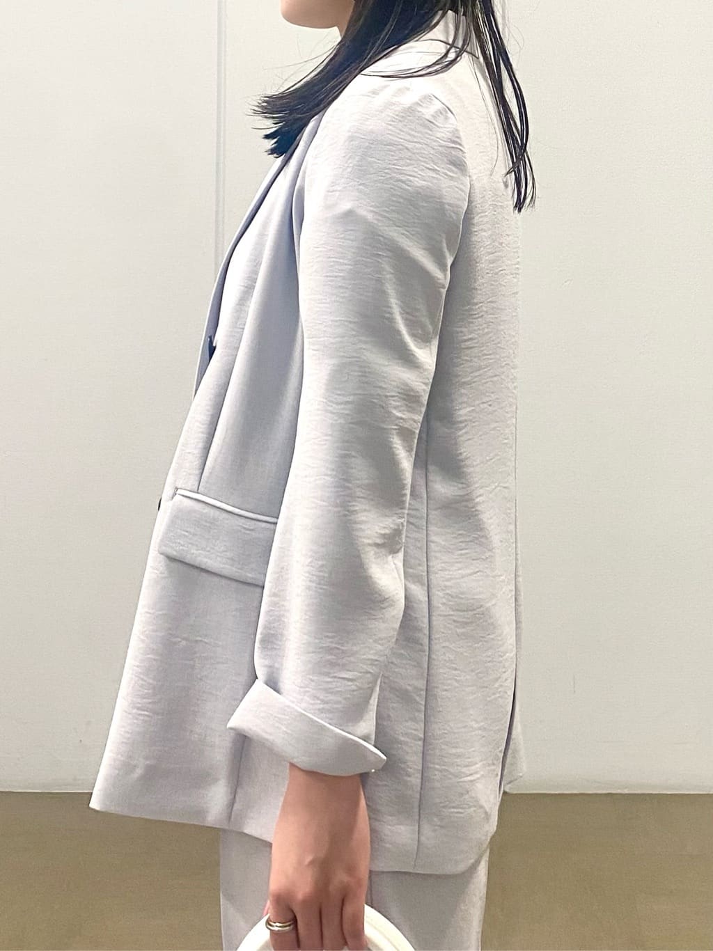 misakiさんの「INDIVI｜【着る日傘／遮熱／UVケア】ワイドパンツ」を使ったコーディネート
