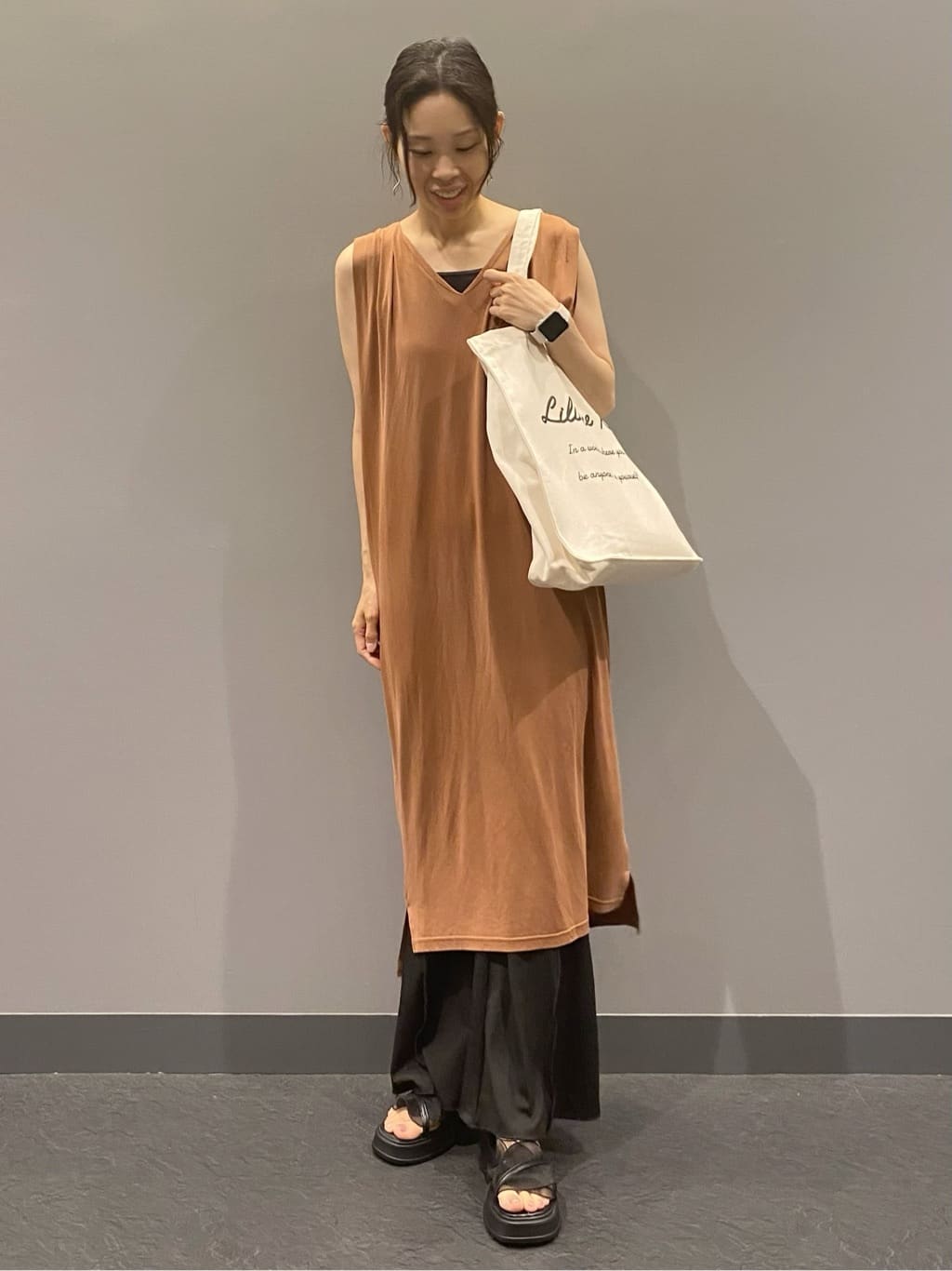 hiraさんの「ESPERANZA｜チュールフリルサンダル」を使ったコーディネート