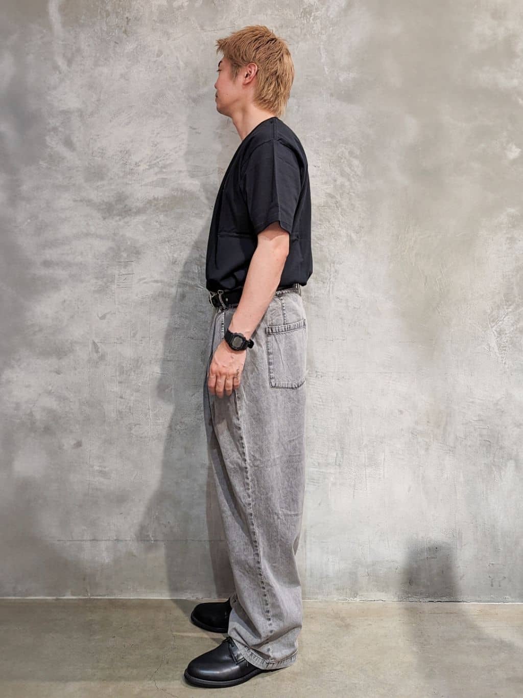 daiさんの「THE SHOP TK｜ワンポイントベアーロゴ半袖Tシャツ【洗濯機OK】」を使ったコーディネート