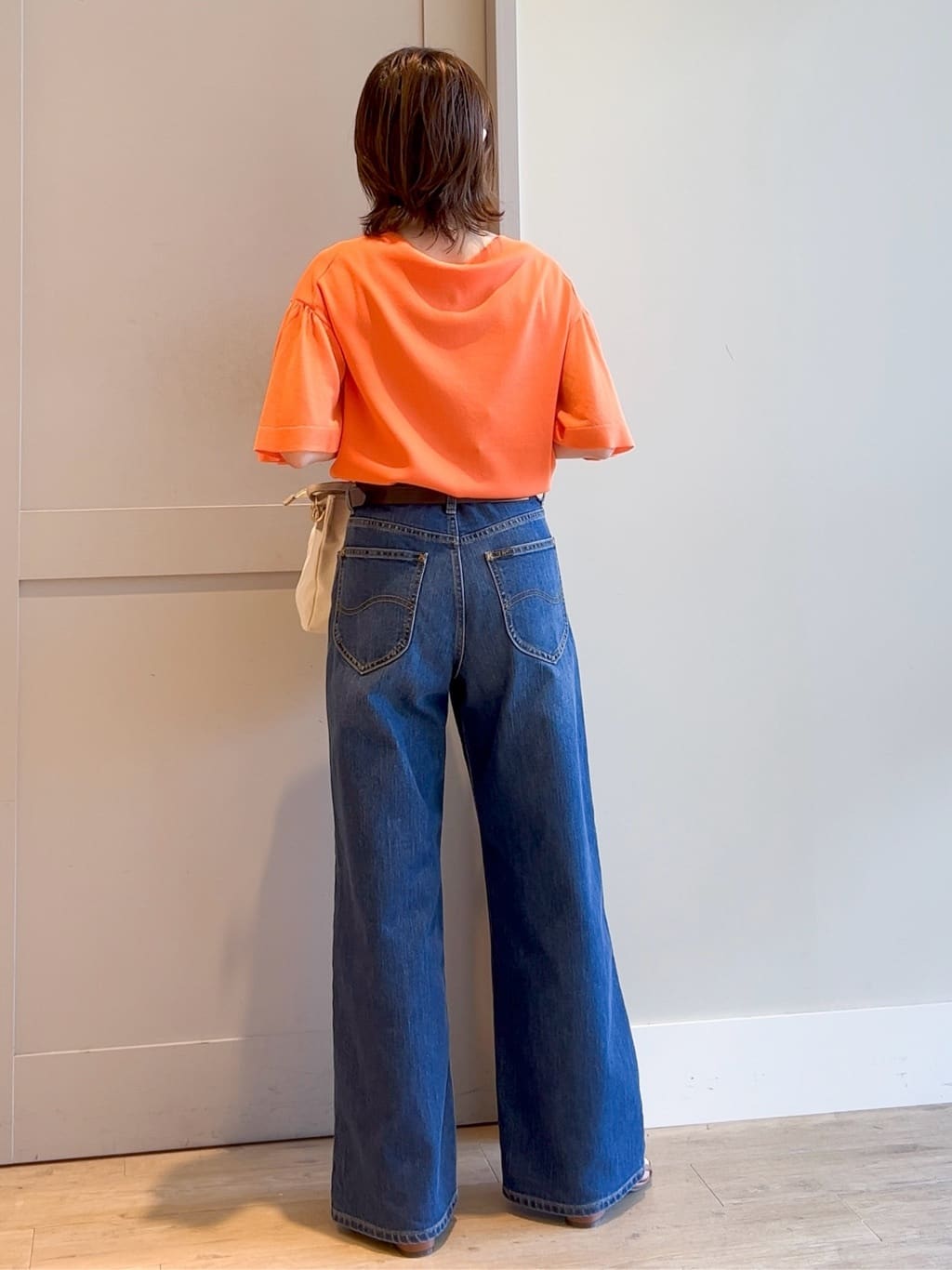 yamakoさんの「grove｜【Lee&times;grove別注】WIDE DENIM PANTS」を使ったコーディネート
