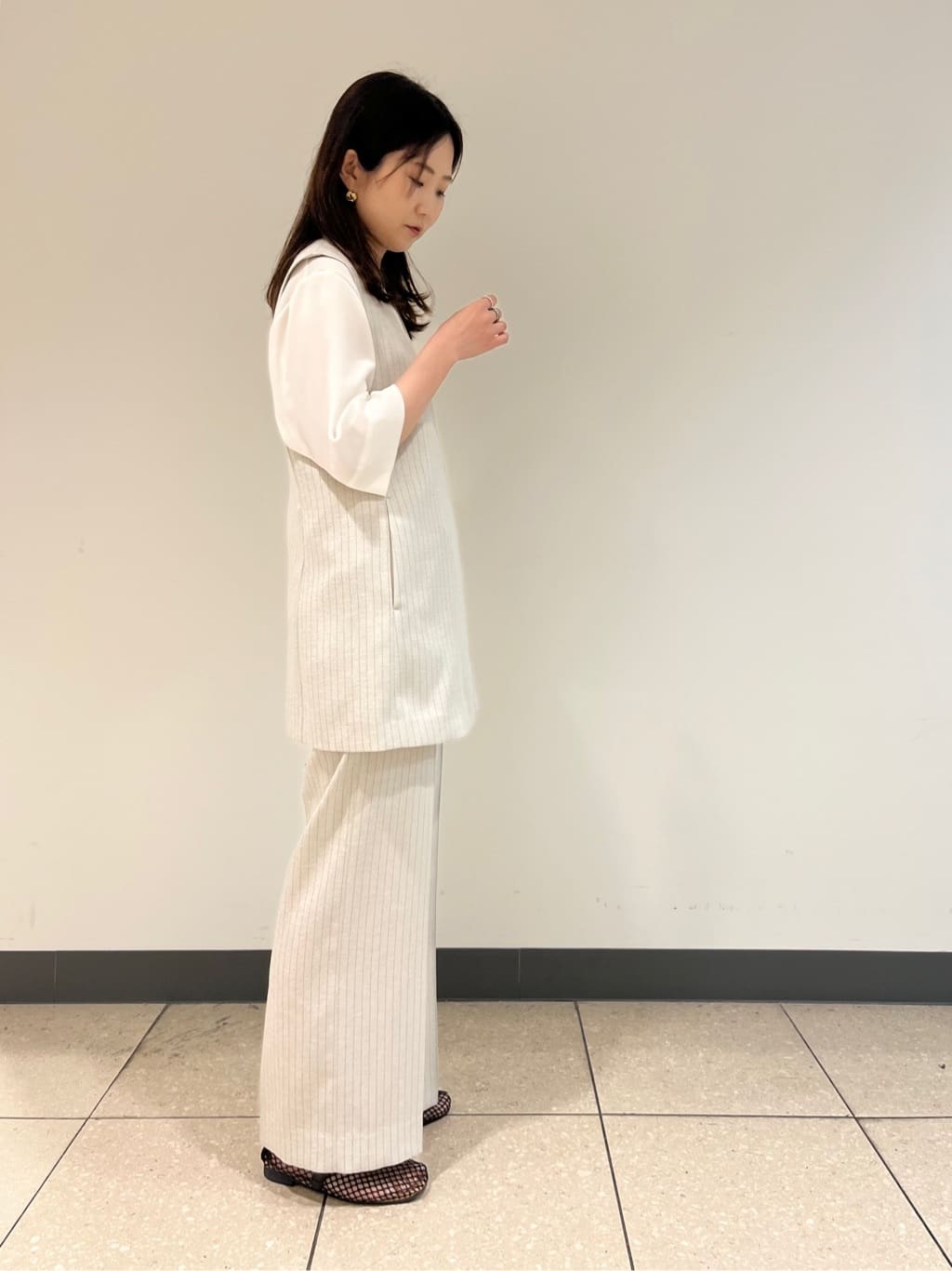 shokoさんの「INDIVI｜ラウンドショートネックレス」を使ったコーディネート