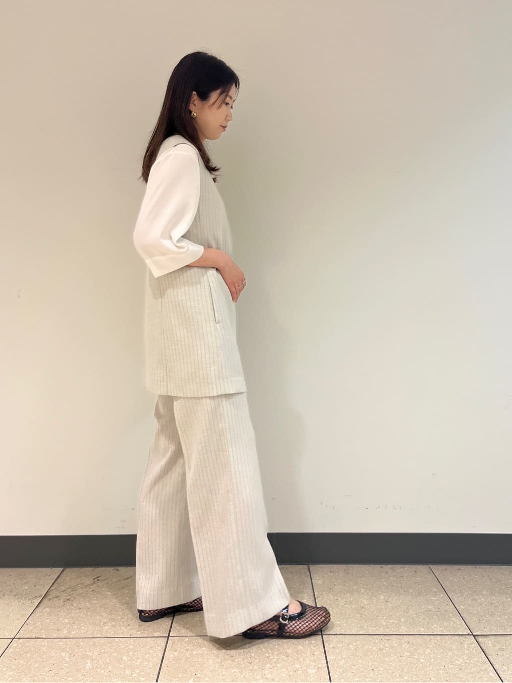 shokoさんの「INDIVI｜ラウンドショートネックレス」を使ったコーディネート