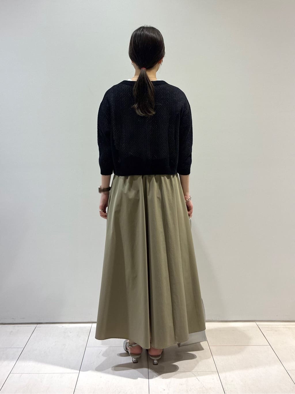 KAOさんの「INDIVI｜バイカラーショートネックレス」を使ったコーディネート