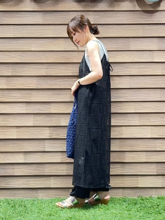 himiさんの「SHOO･LA･RUE｜【S-LL】レースキャミワンピース」を使ったコーディネート