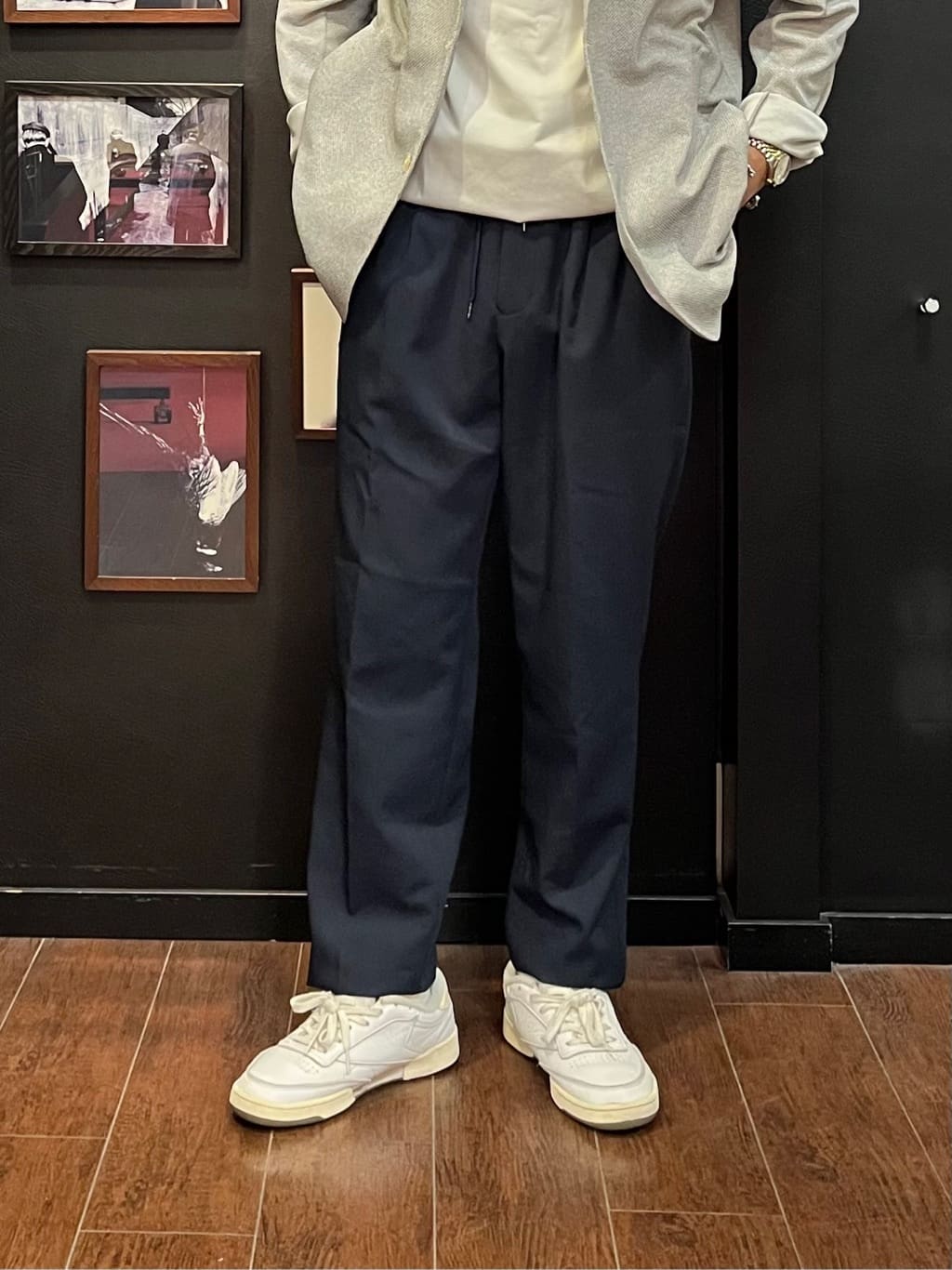 KUROさんの「TAKEO KIKUCHI｜【抗菌防臭／5サイズ展開】ハイゲージポンチ Tシャツ」を使ったコーディネート