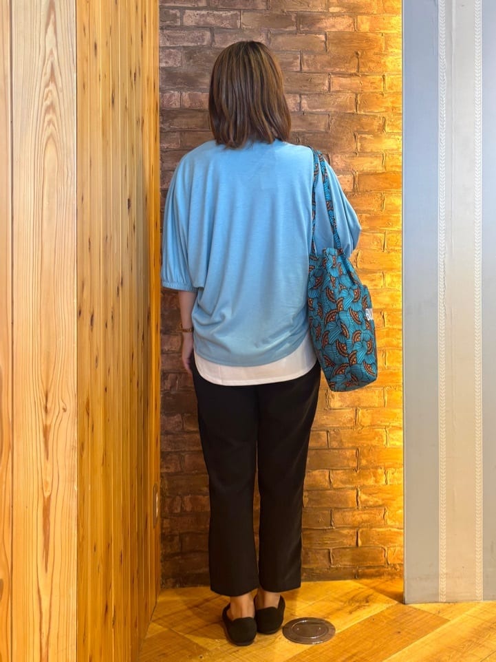 mieさんの「SHOO･LA･RUE｜【UV/さらさらタッチ】女性らしさ漂う 5分袖ボレロカーディガン」を使ったコーディネート