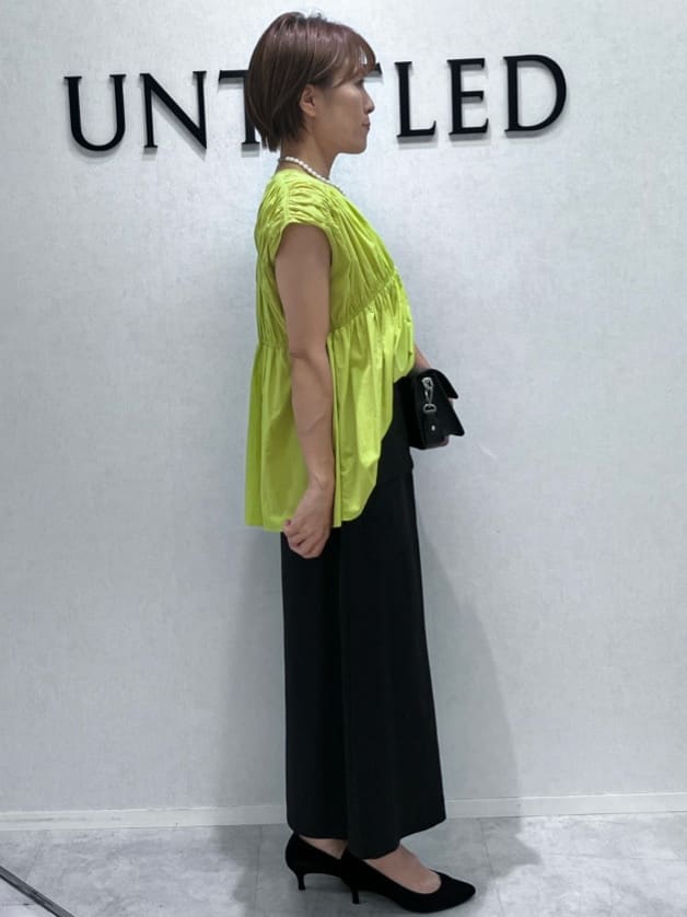yukiさんの「UNTITLED｜メタリックメッシュトート」を使ったコーディネート