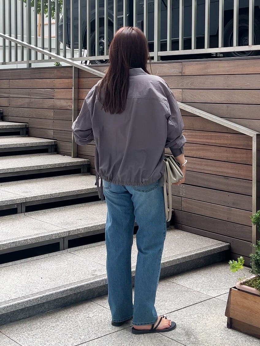 ちびゆきさんの「grove｜メタルストーンショートネックレス」を使ったコーディネート
