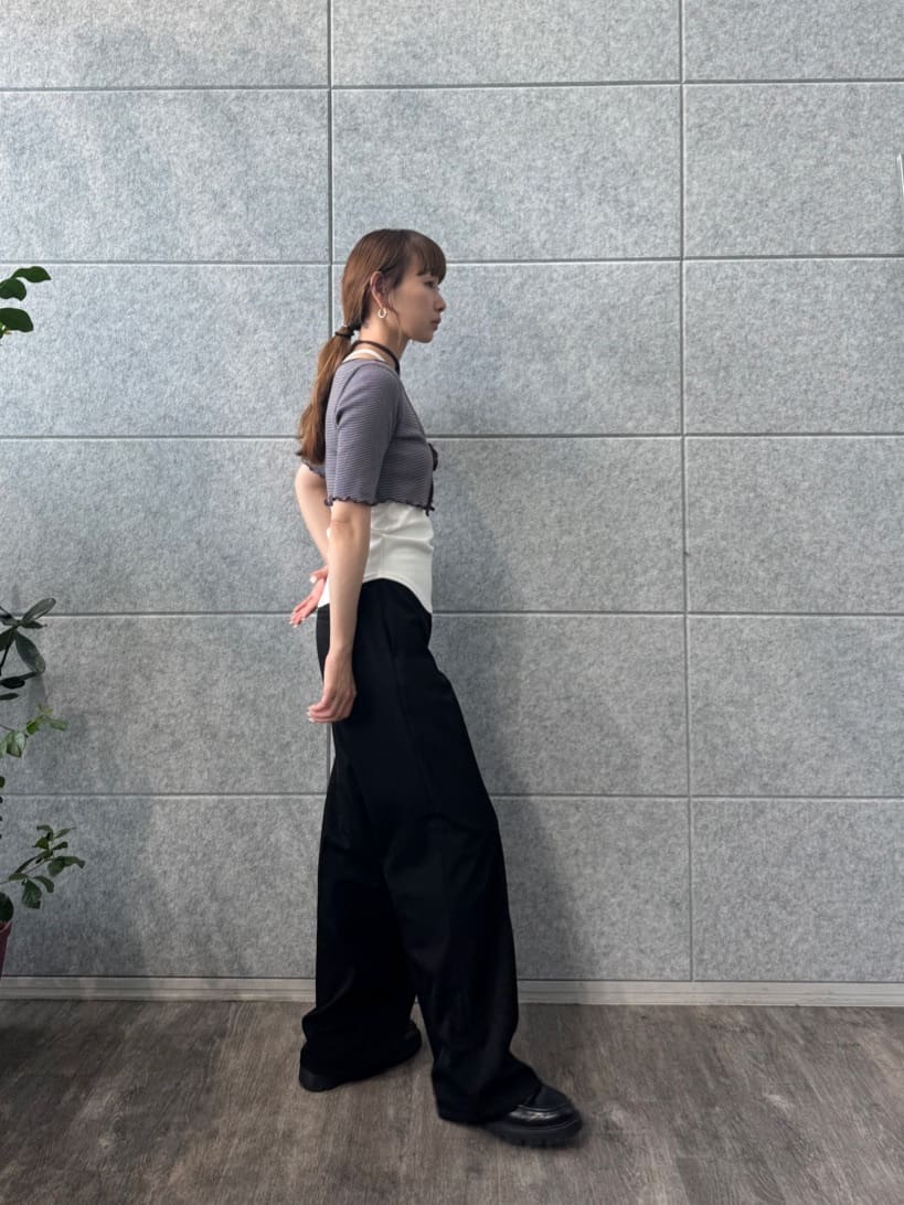 designer yukaさんの「CODE A｜【Cup-in】design cut tank」を使ったコーディネート