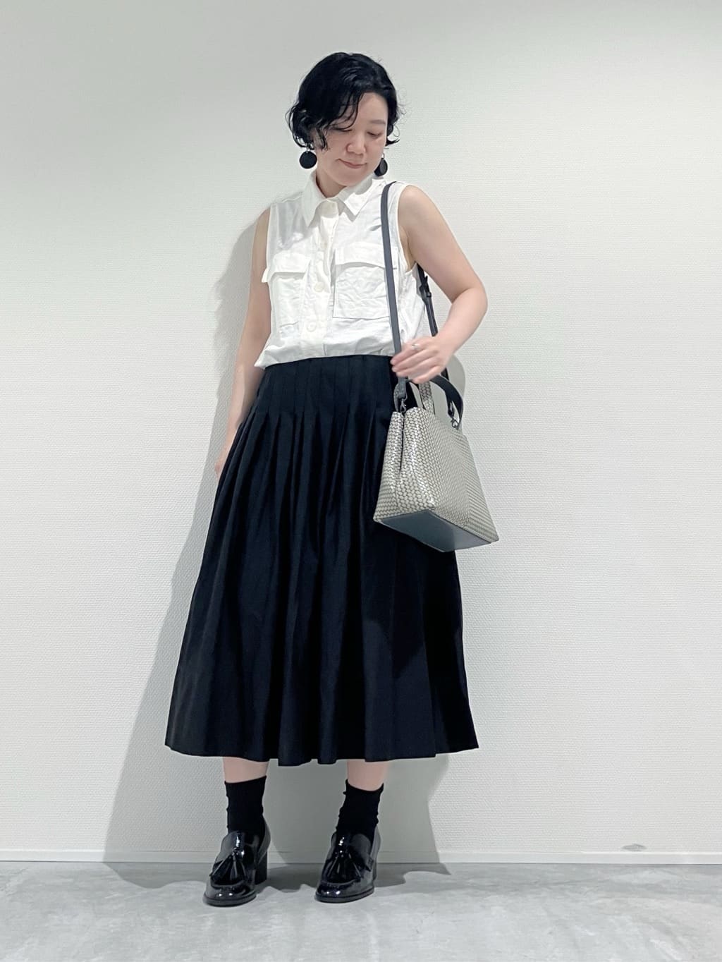 Cさんの「HIROKO HAYASHI｜OTTICA（オッティカ）2wayショルダーバッグ」を使ったコーディネート