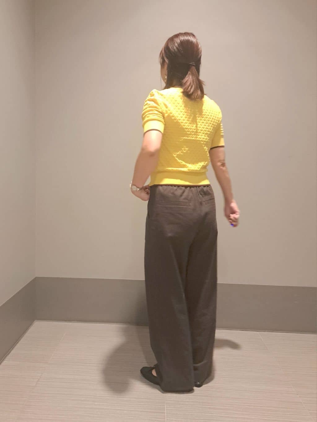 Takahashiさんの「DRESSTERIOR｜◆ソフトレザーバレエシューズ」を使ったコーディネート