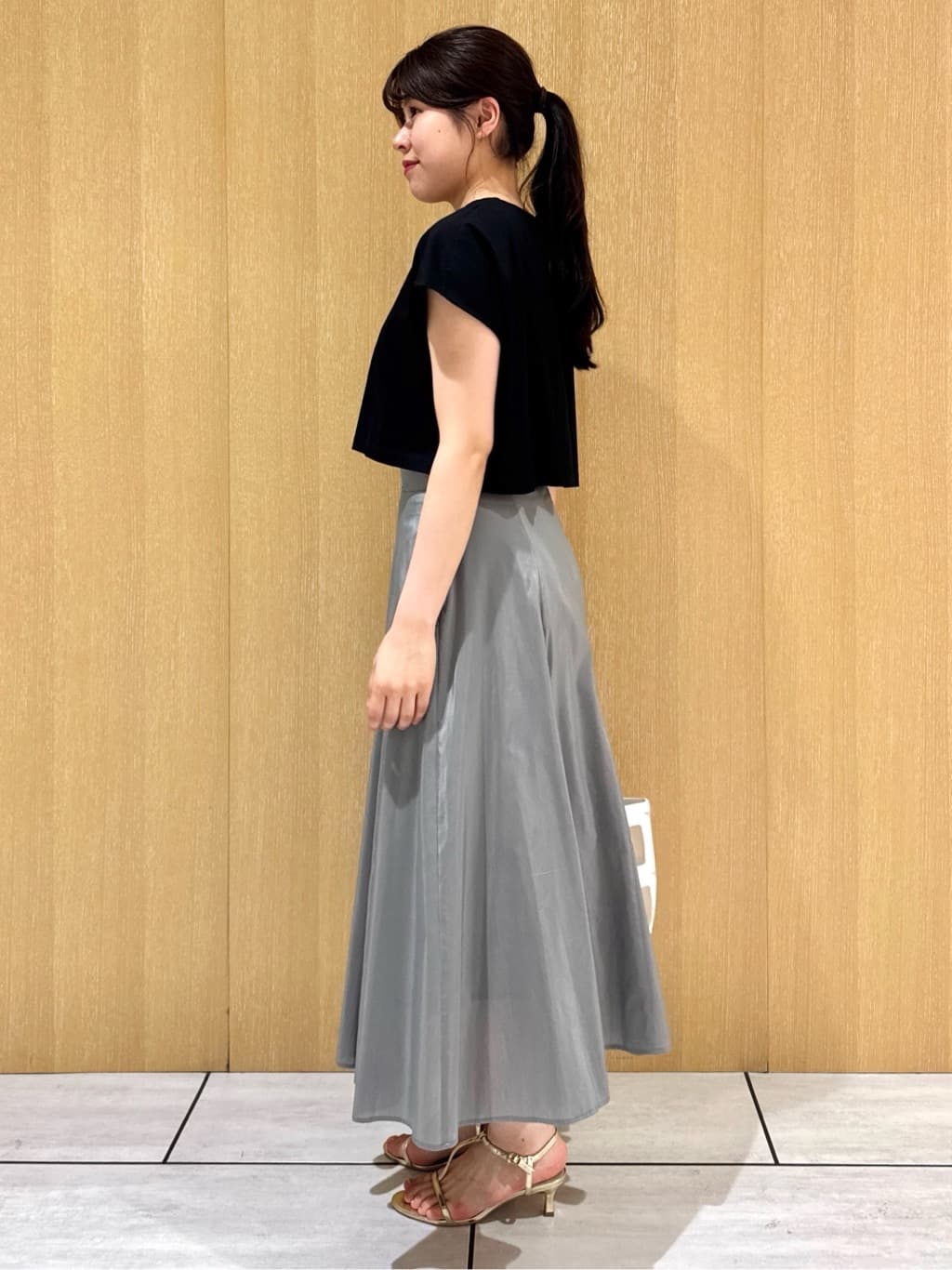nanaさんの「UNTITLED｜【ステンレス】ショートラリエット」を使ったコーディネート