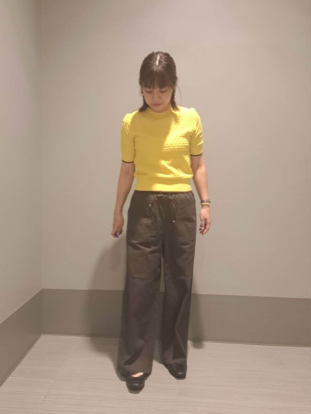 Takahashiさんの「DRESSTERIOR｜◆ソフトレザーバレエシューズ」を使ったコーディネート