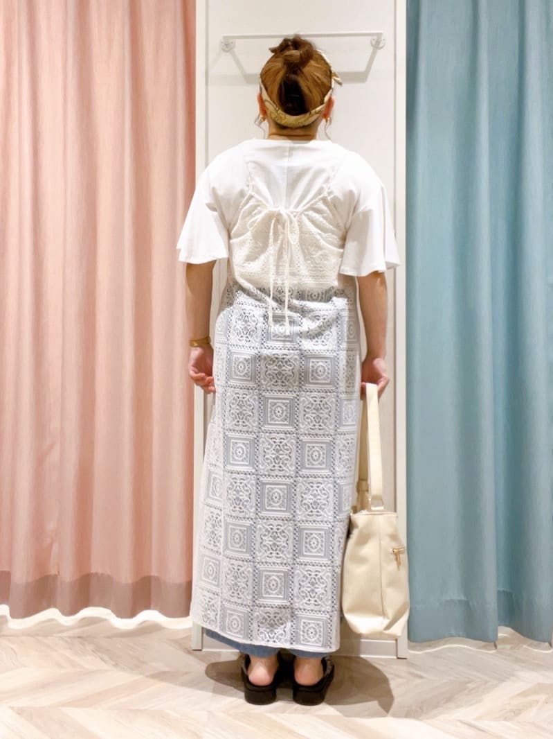 kitaさんの「SHOO･LA･RUE｜【S-LL】レースキャミワンピース」を使ったコーディネート
