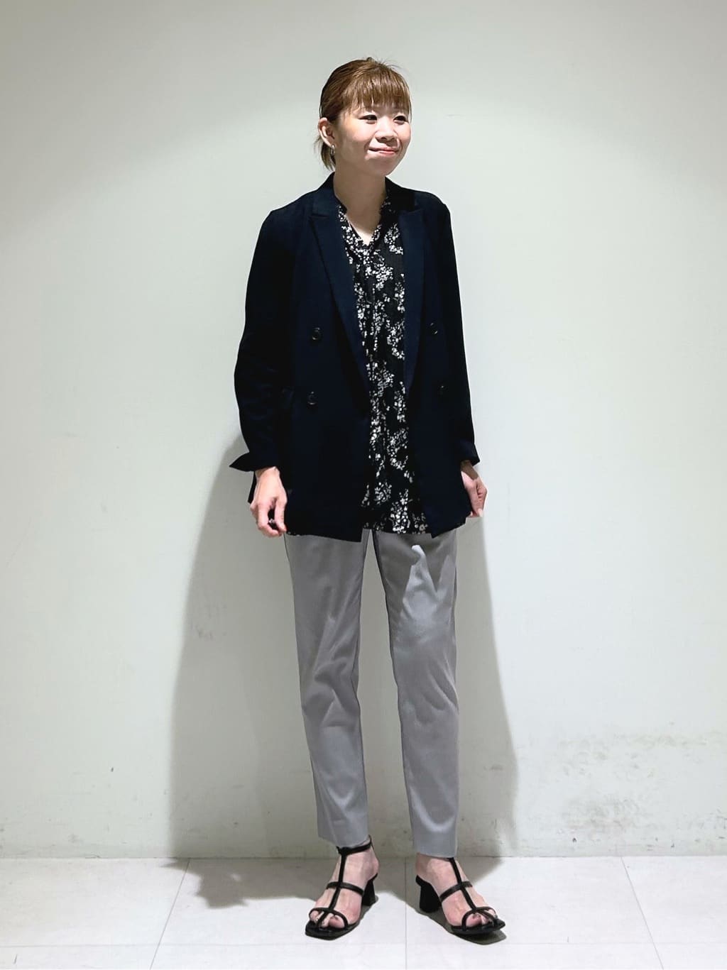 tsuyuさんの「INDIVI｜【着る日傘／遮熱／UVケア】ダブルジャケット」を使ったコーディネート