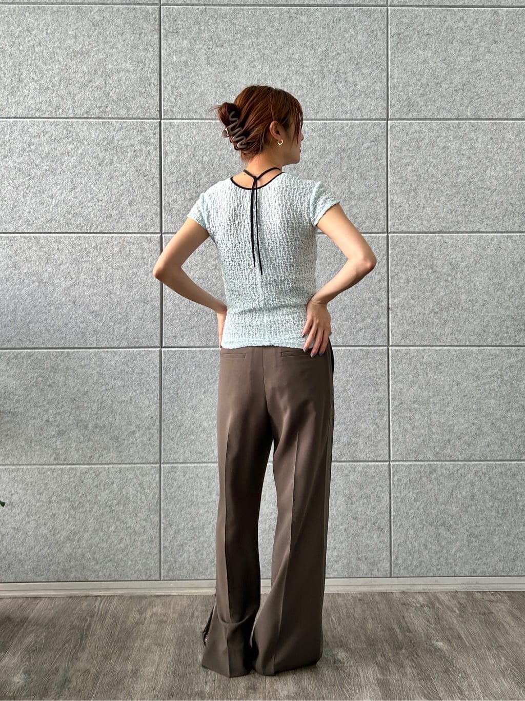 harunaさんの「CODE A｜femi cut pullover」を使ったコーディネート
