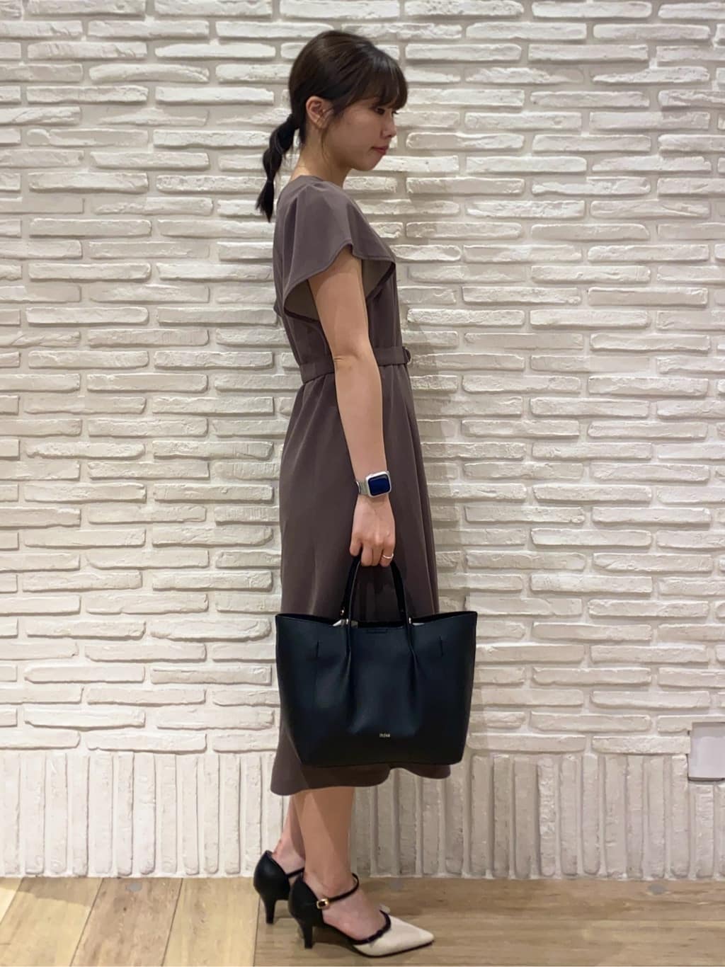 KARENさんの「index｜リボンモチーフパンプス」を使ったコーディネート