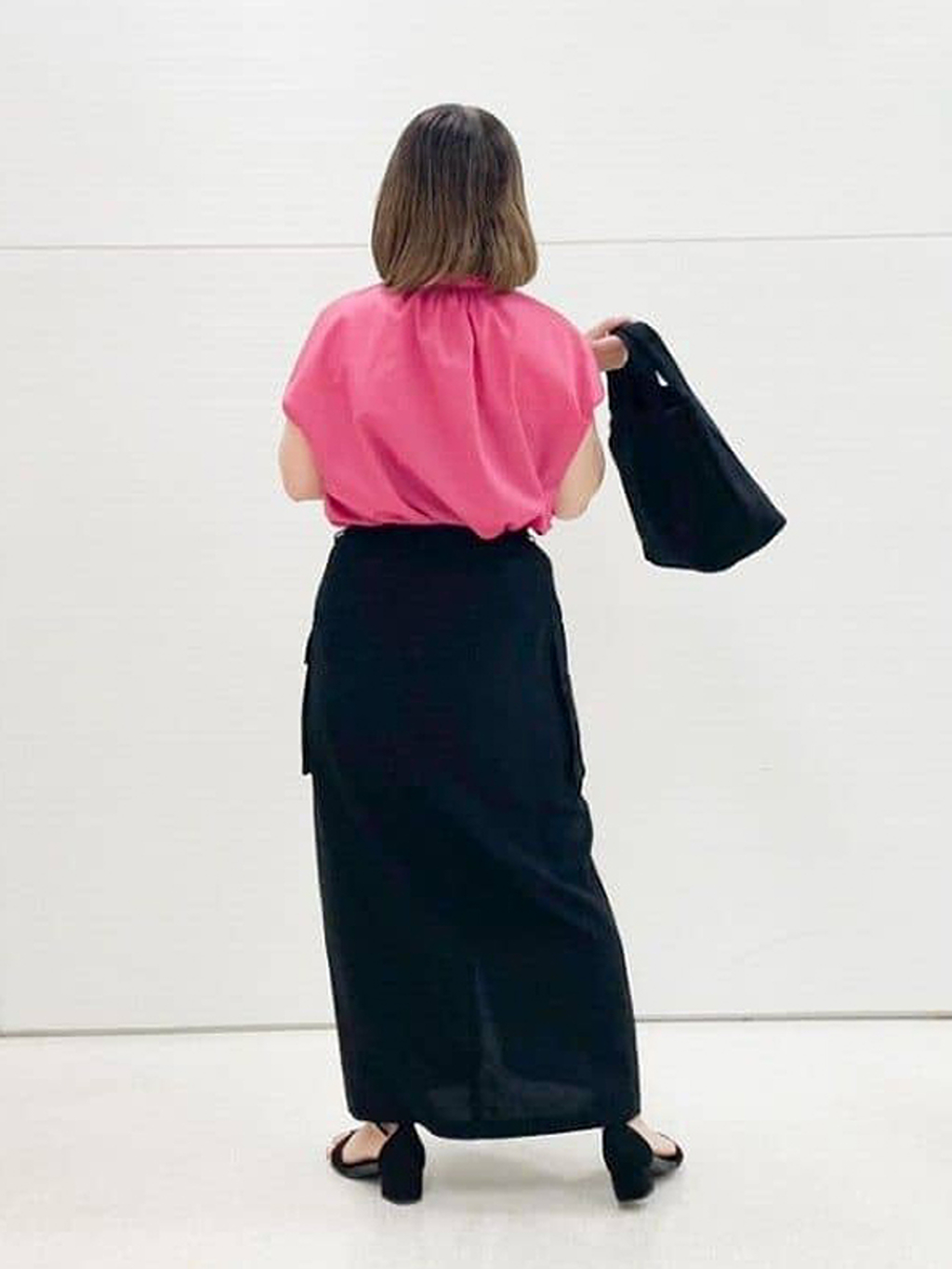 KIORIさんの「SHOO･LA･RUE｜【洗える/S-LL】プチフリル襟が女性らしい フレンチスリーブシャツ」を使ったコーディネート