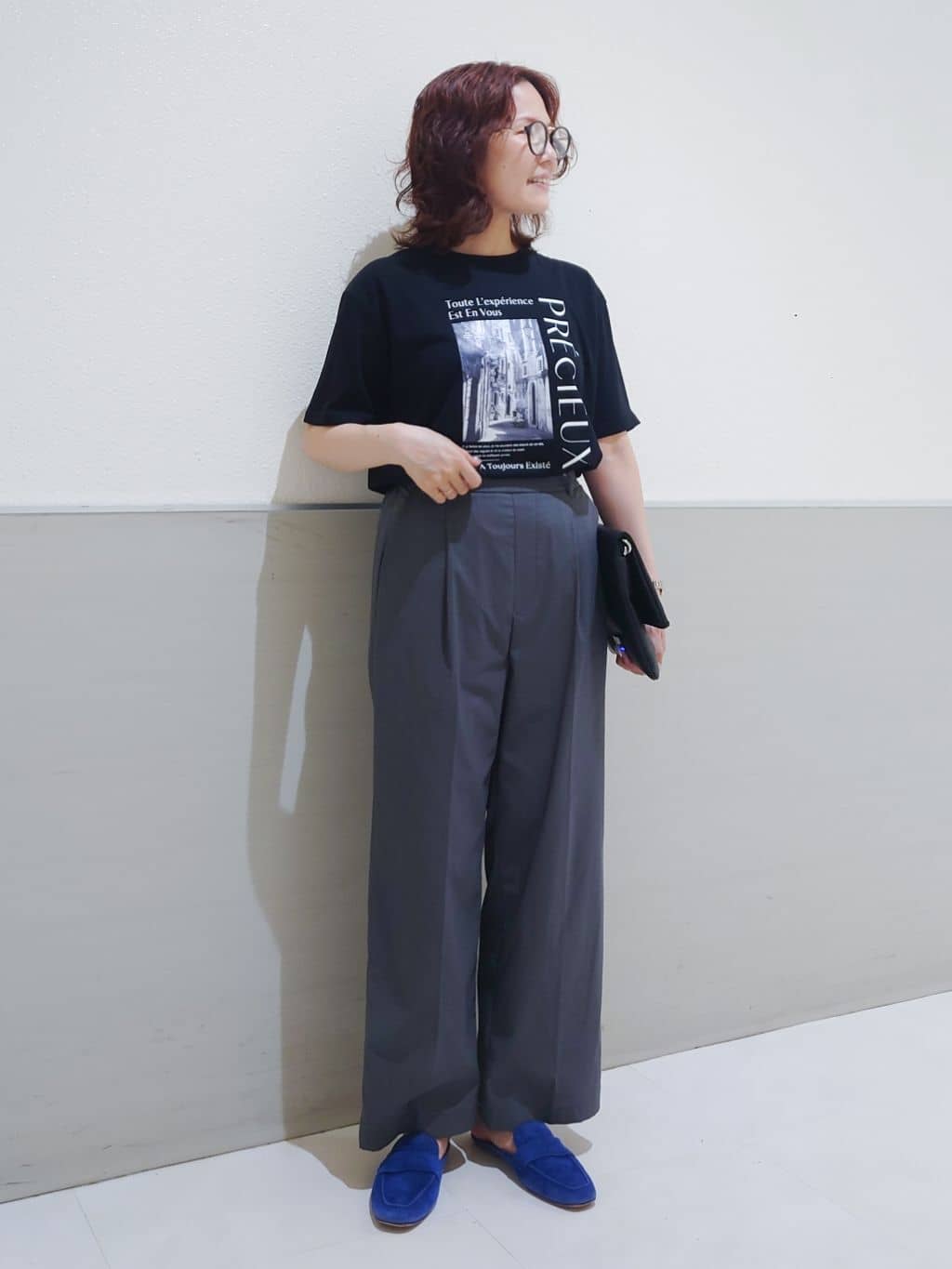 maruさんの「THE SHOP TK｜2WAYクラッチバッグ【冠婚葬祭/ビジネス/セレモニー/パーティー】」を使ったコーディネート